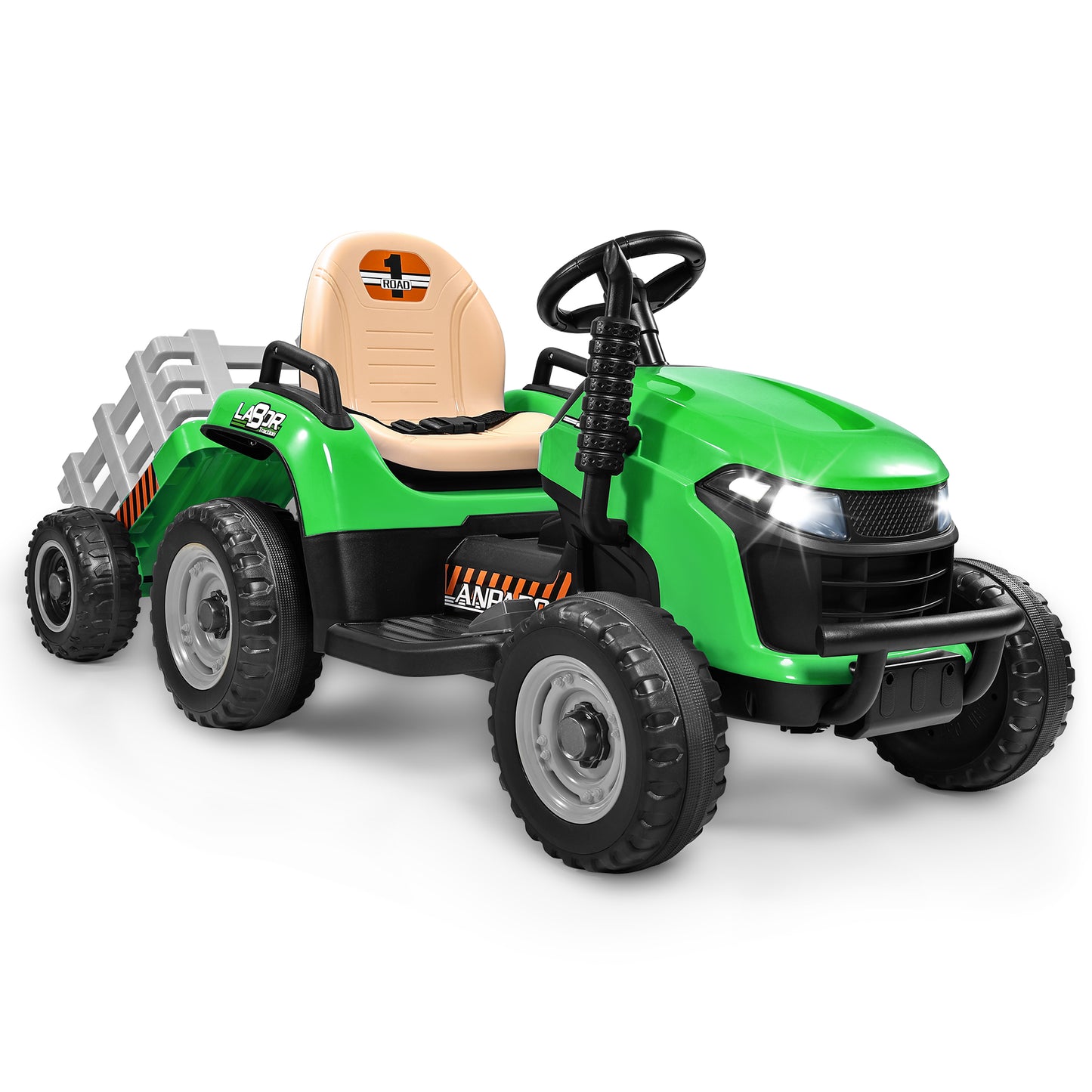 TOKTOO 24V Powered Ride on Tractor