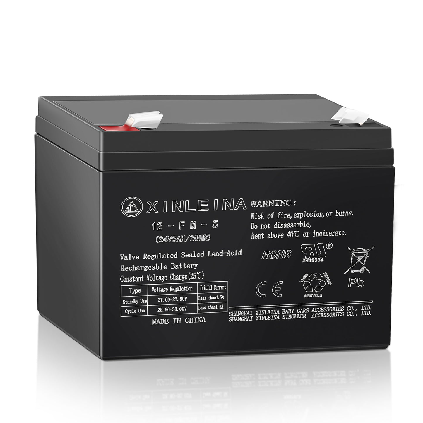 TOKTOO 24V 7Ah Lead Acid Replacement Battery for Kids Ride On Car – Reliable Power