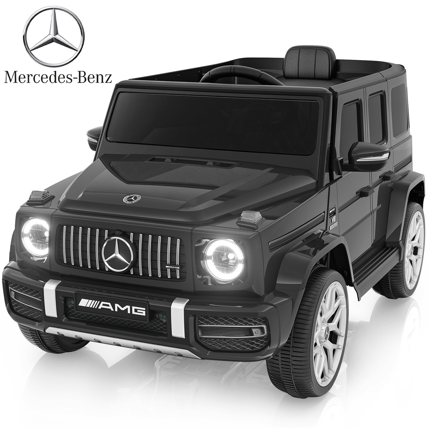 TOKTOO 12V Powered Ride on Car Mercedes-Benz G63 Licensed