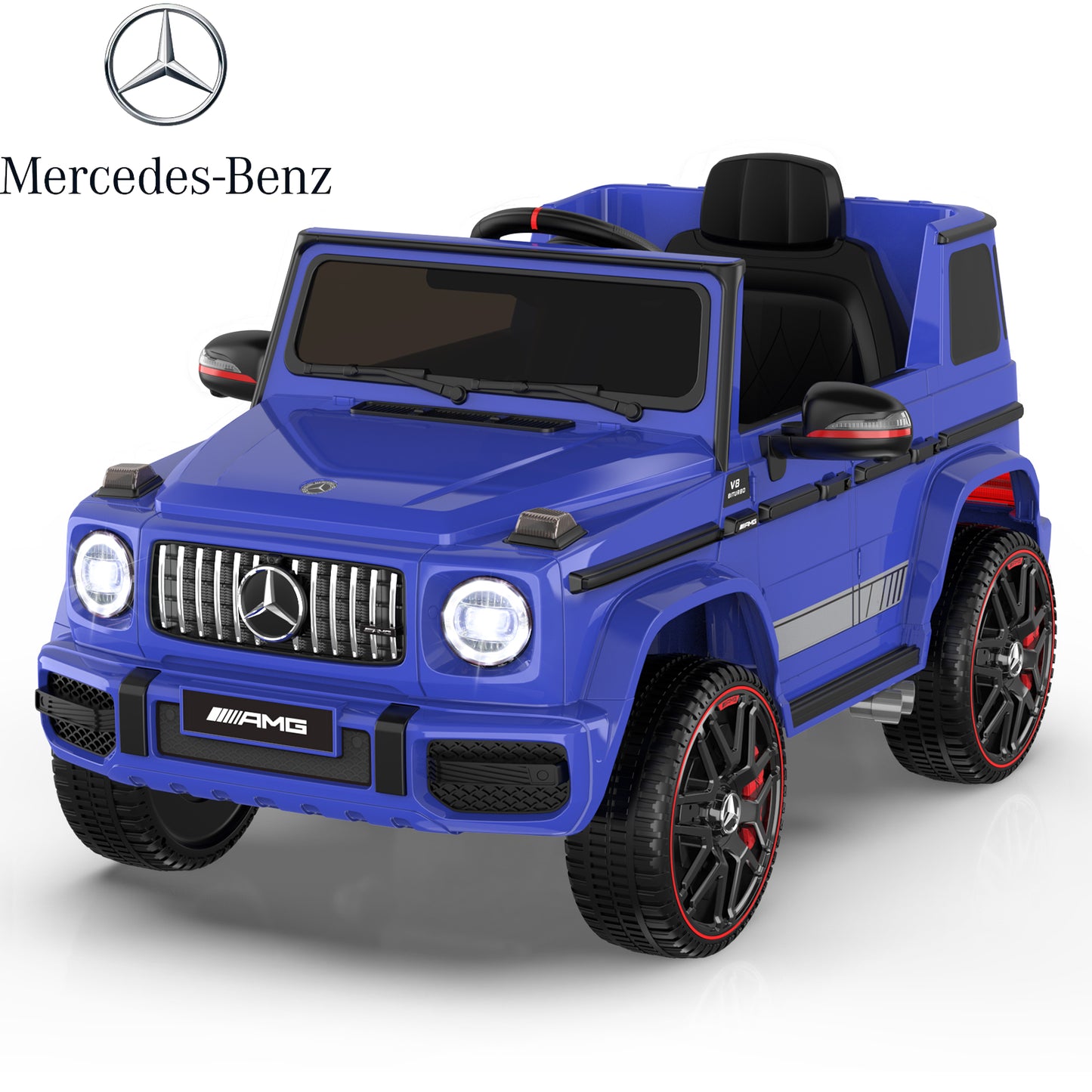 TOKTOO 12V Powered Ride on Car Mercedes-Benz G63 Licensed