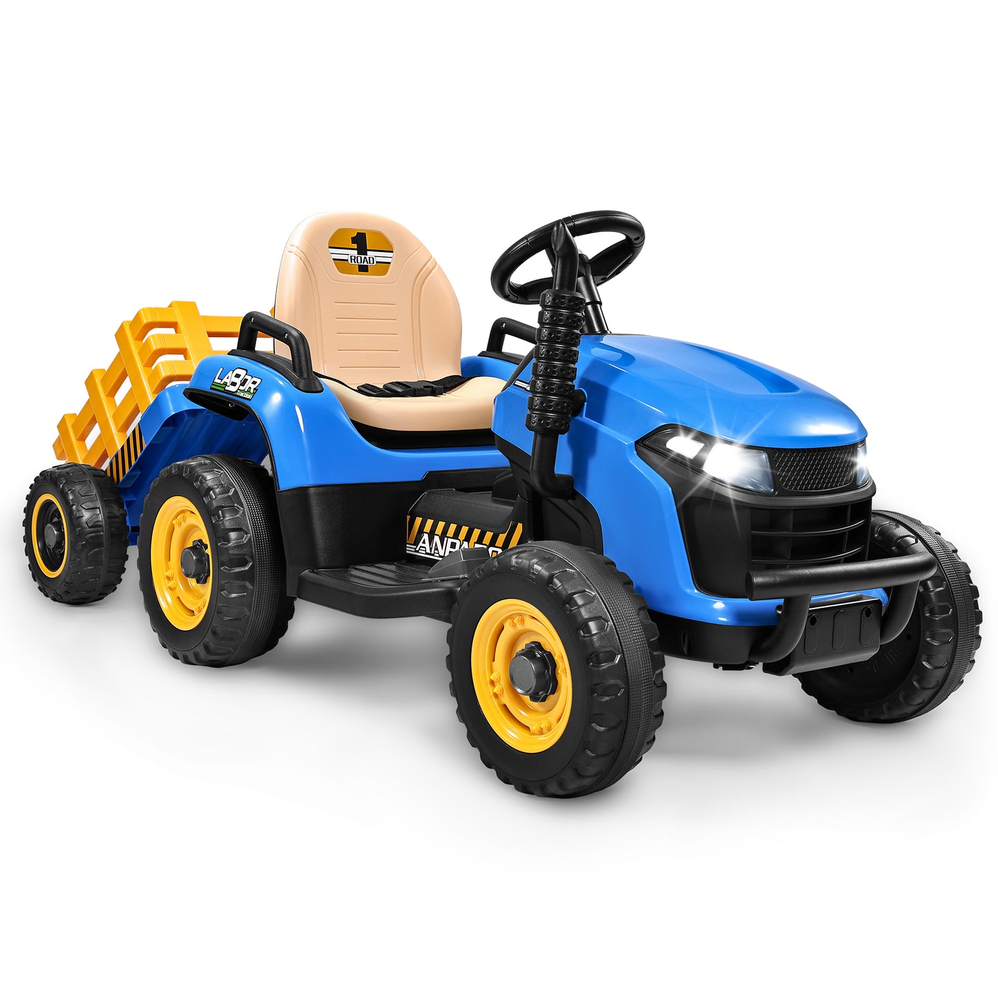 TOKTOO 24V Powered Ride on Tractor
