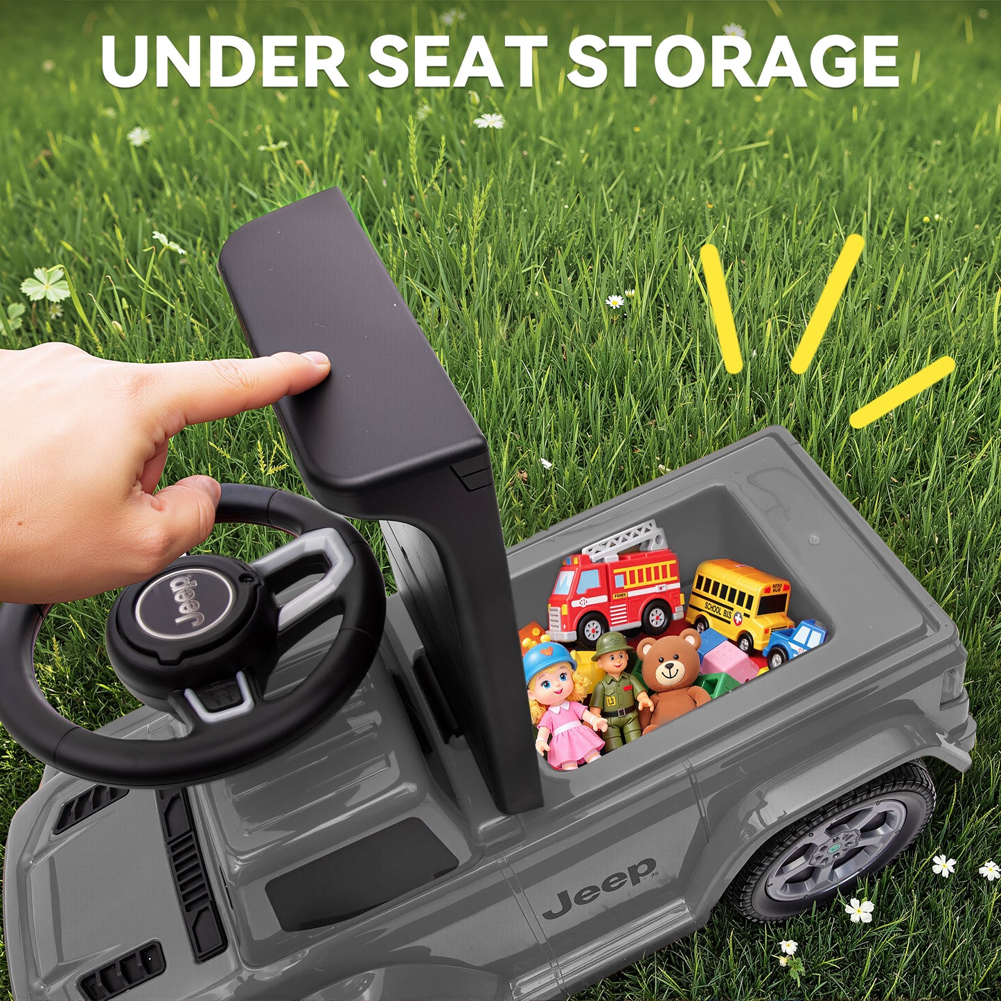 TOKTOO Kids Ride On Push Car