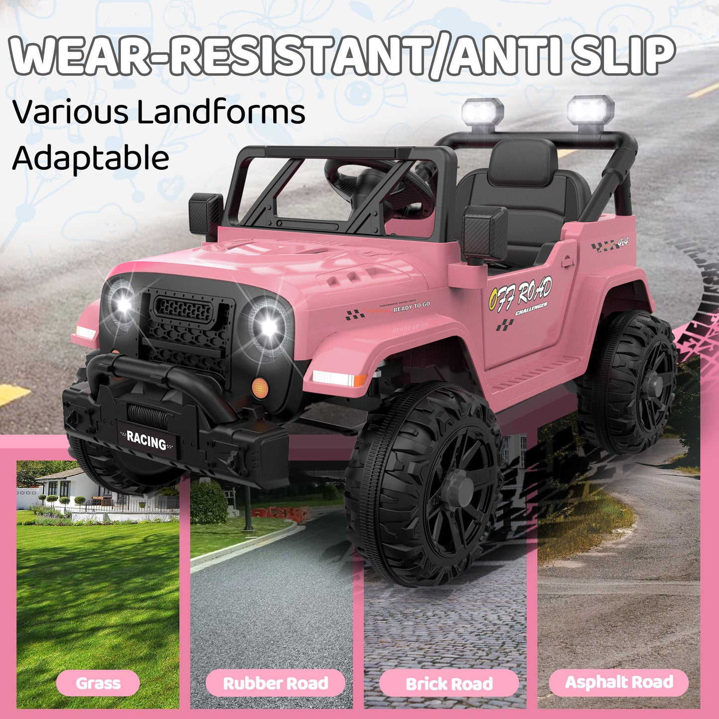 TOKTOO 12V Ride on Truck