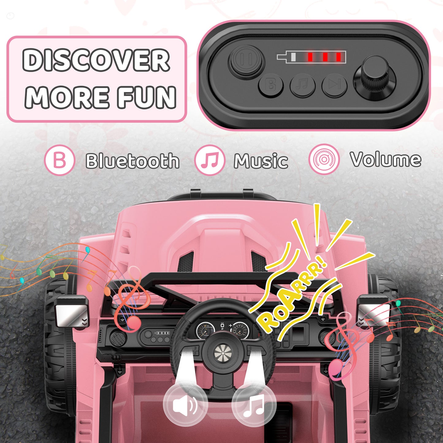 TOKTOO 12V Ride on Truck