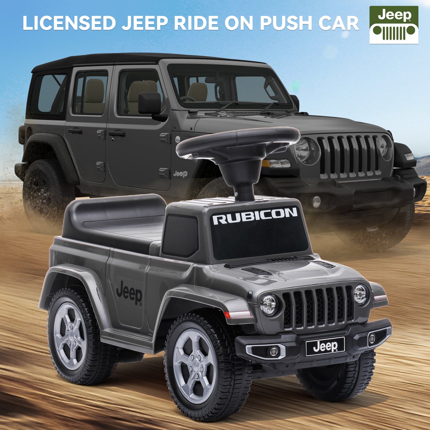 TOKTOO Kids Ride On Push Car