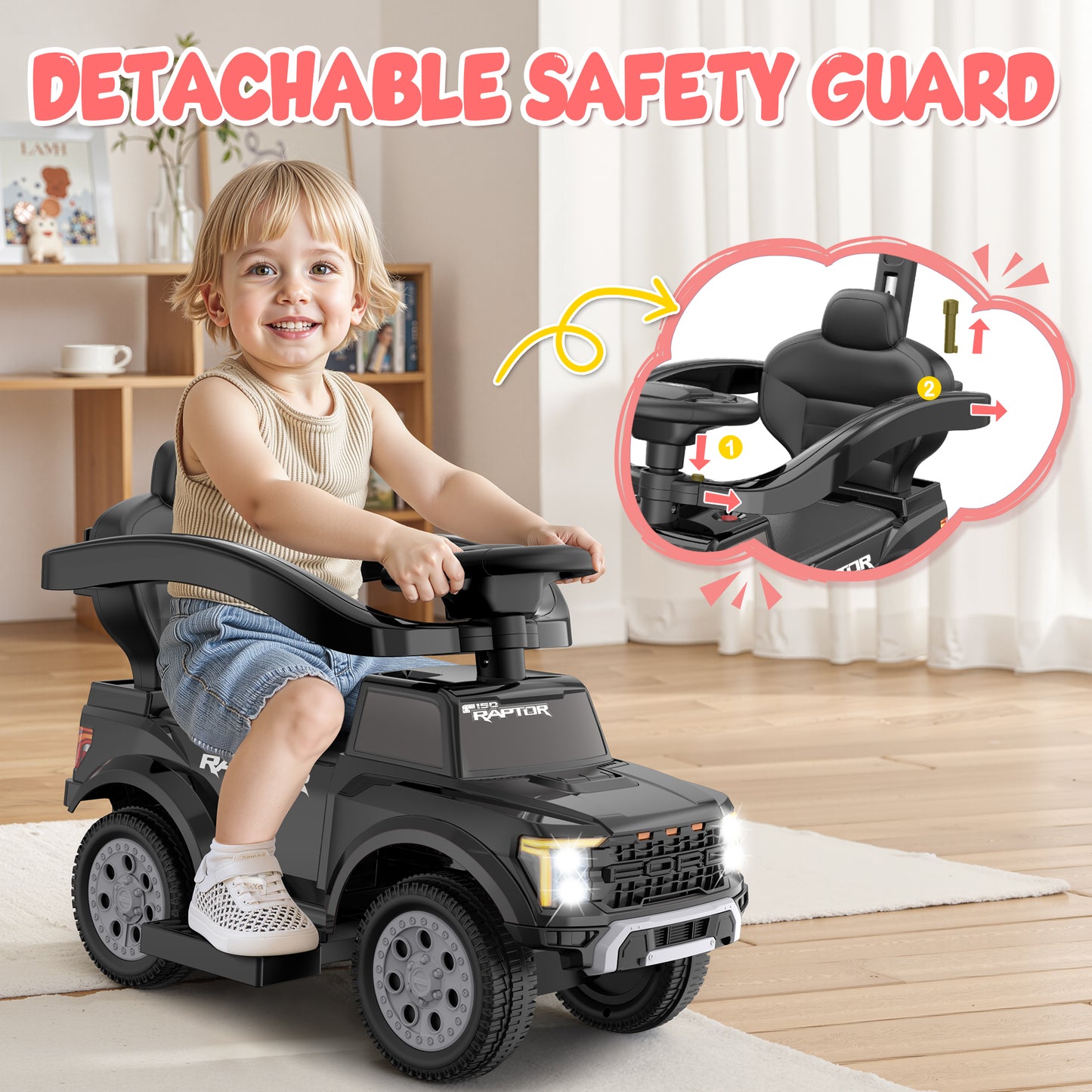 TOKTOO Ride on Push Car for Toddlers