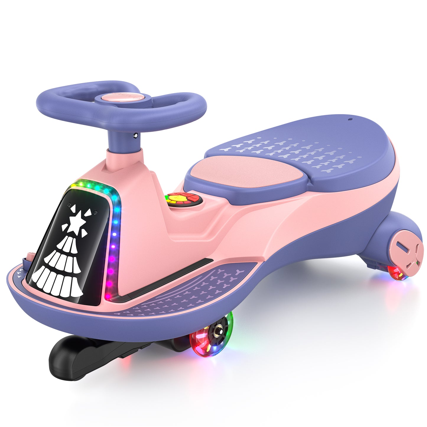 TOKTOO 6V Electric Wiggle Car, Ride on Toy for Toddlers