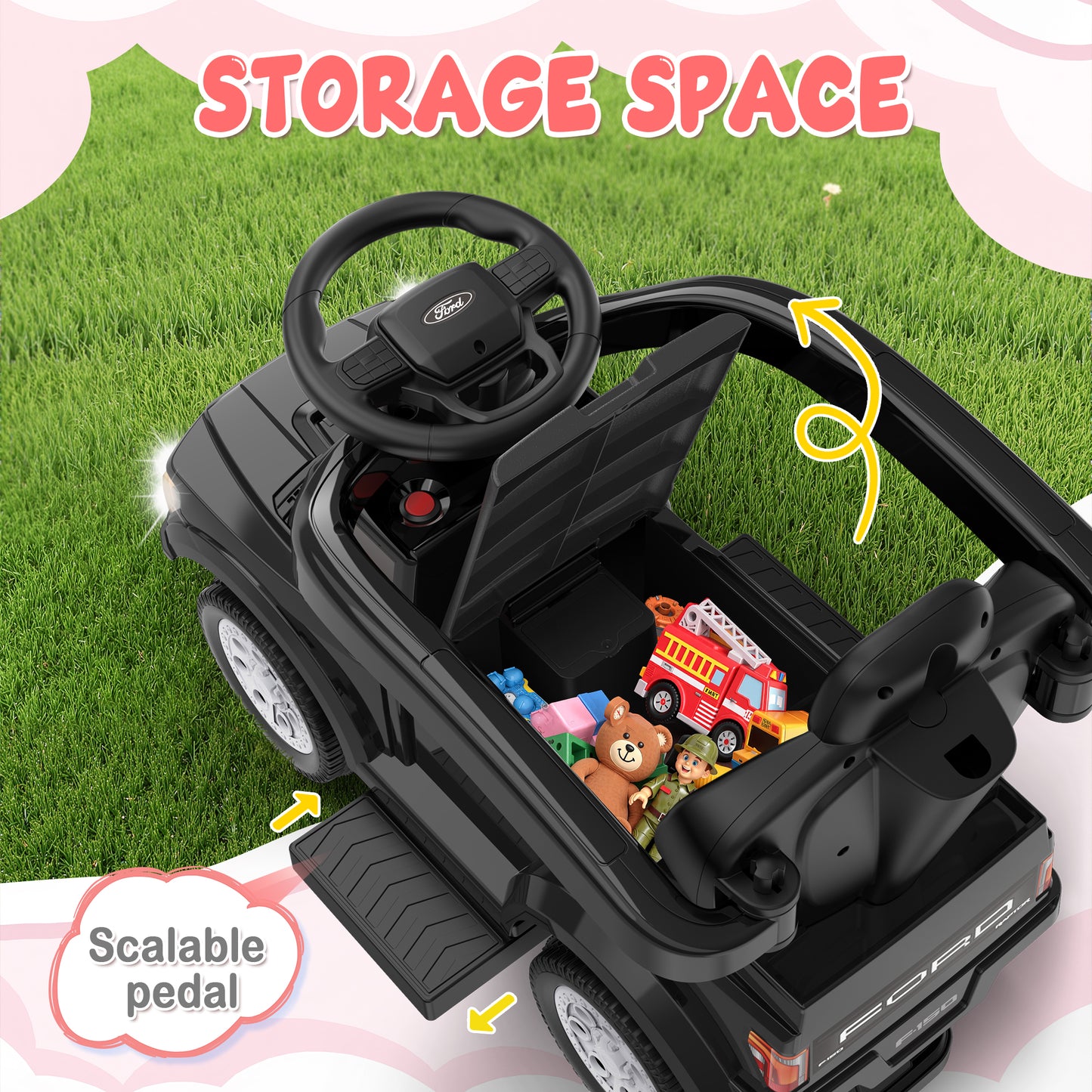 TOKTOO Ride on Push Car for Toddlers