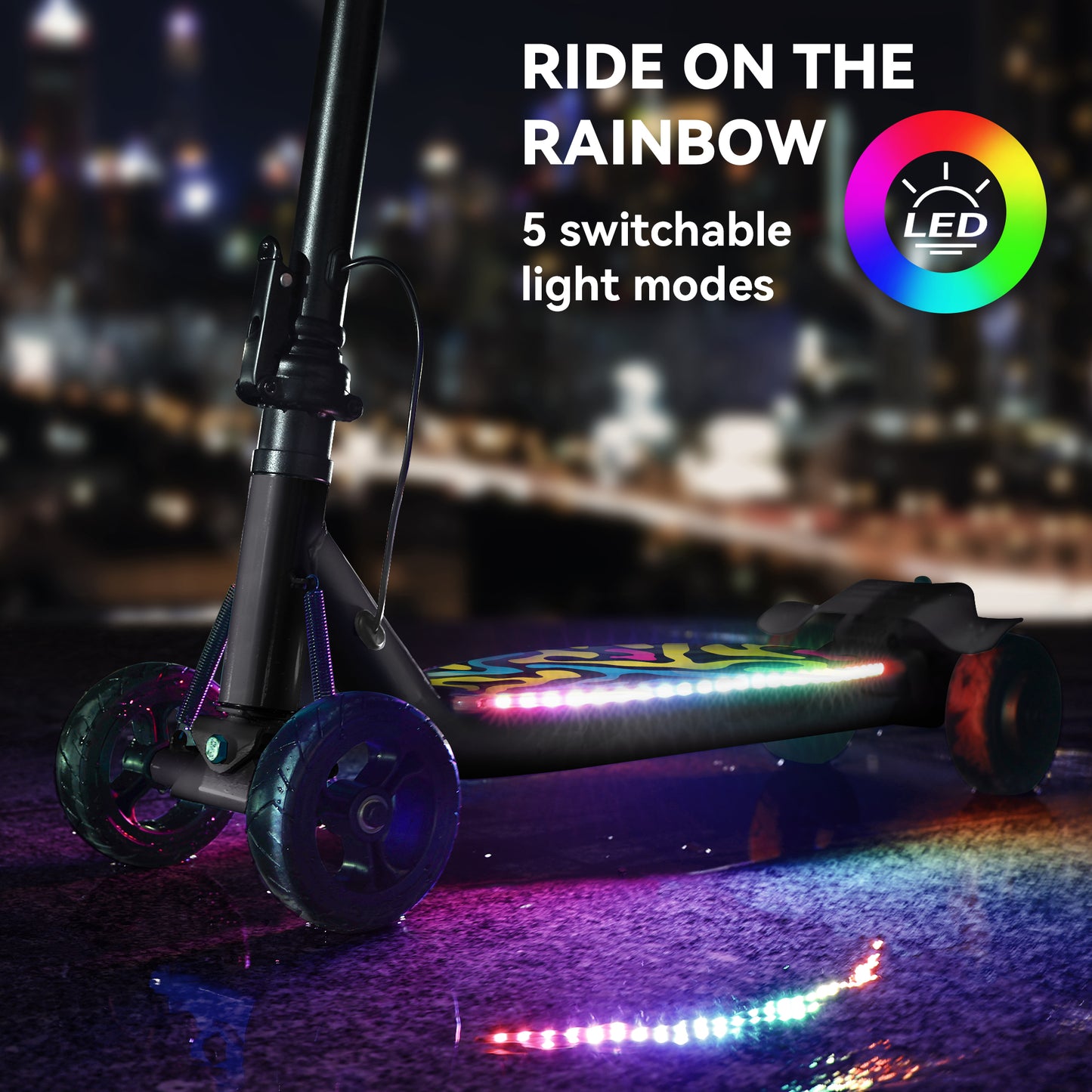 TOKTOO Kids Electric Scooter, 250W Motor