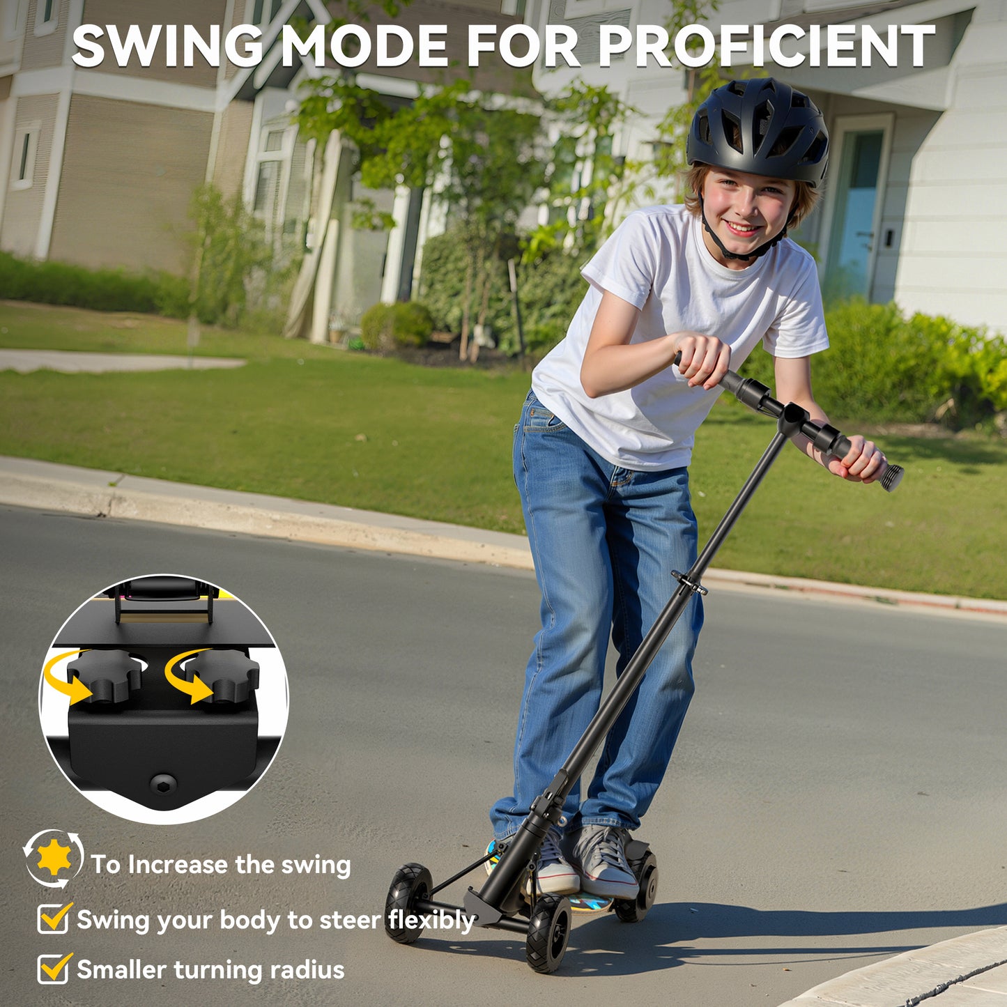 TOKTOO Kids Electric Scooter, 250W Motor